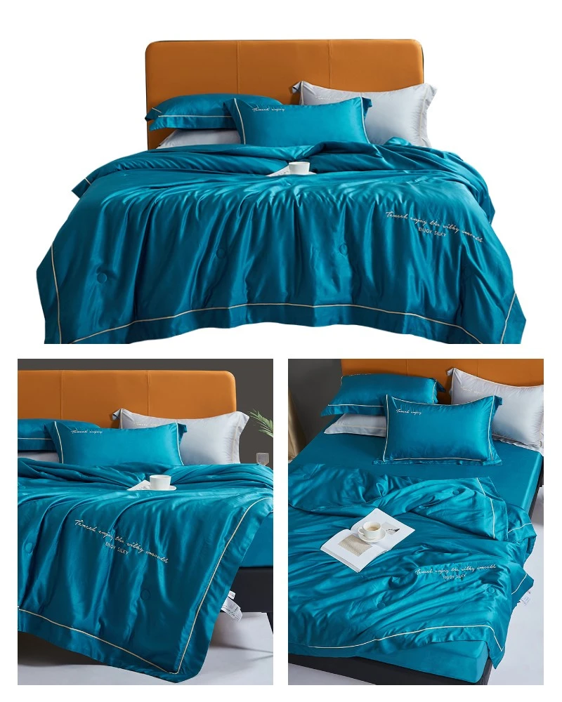 luxury High-grade imitation silk cotton bedsheet luxury High-grade imitation silk cotton bedsheet