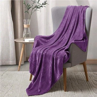 無地スローブランケット