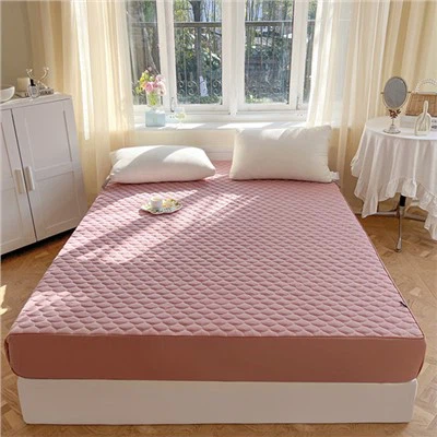 抗菌防水キルティングコットンシングルベッドカバー